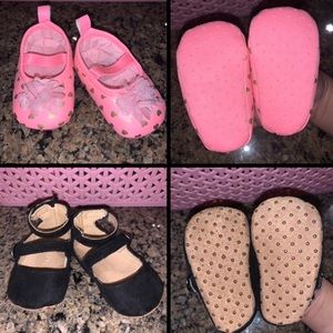 ***2Pairs*** of (NB)baby shoes